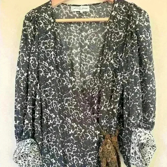 Apiece‎ Apart New York Bougainville Wrap Dress size 8 - Picture 2 of 8